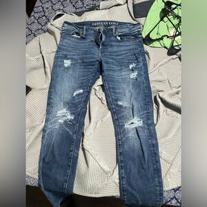 American Eagle Athletic Skinny Jeans. 34 X 34. Like New!